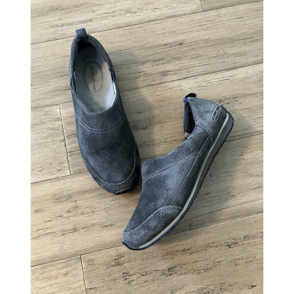 Eddie Bauer Grey Suede Women’s Athletic Shoes Size 8.5